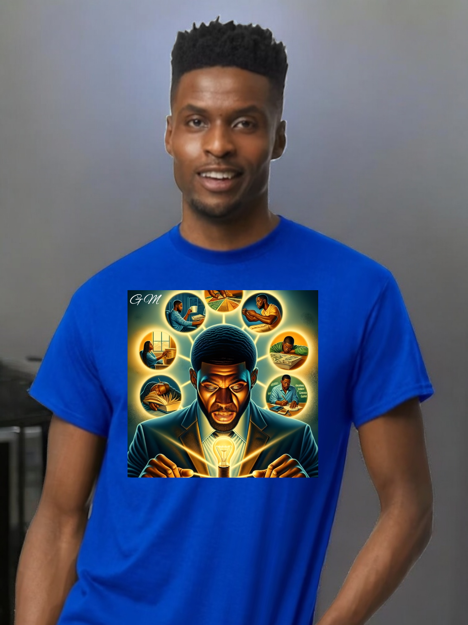 "Multifaceted Brilliance Graphic Tee"